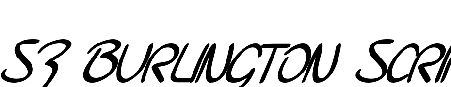 SF Burlington Script SC Bold Italic Fuente Descargar Gratis